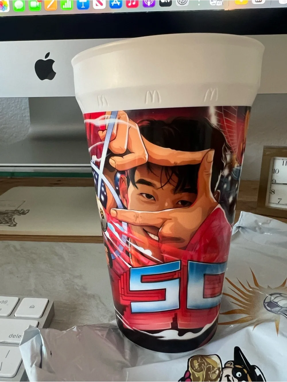 2026 McDonald's FIFA World Cup Soccer Son Heung-min South Korea Collectible Cup